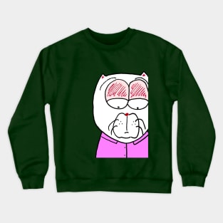 Shy Kitten! Crewneck Sweatshirt